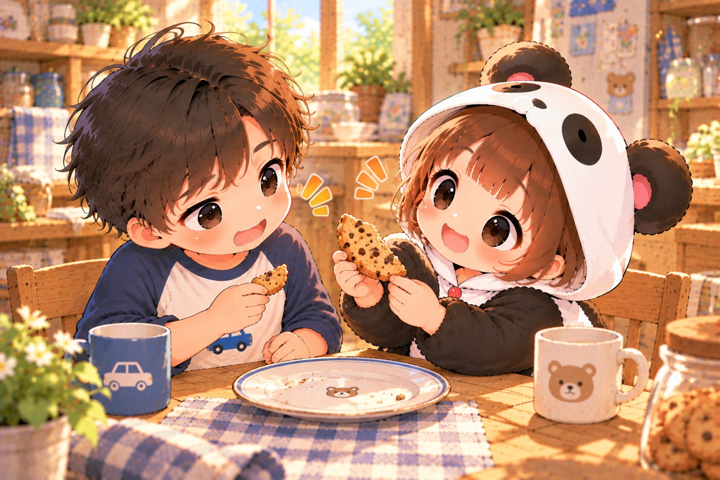 第15話「おやつは半分こ」のイラスト