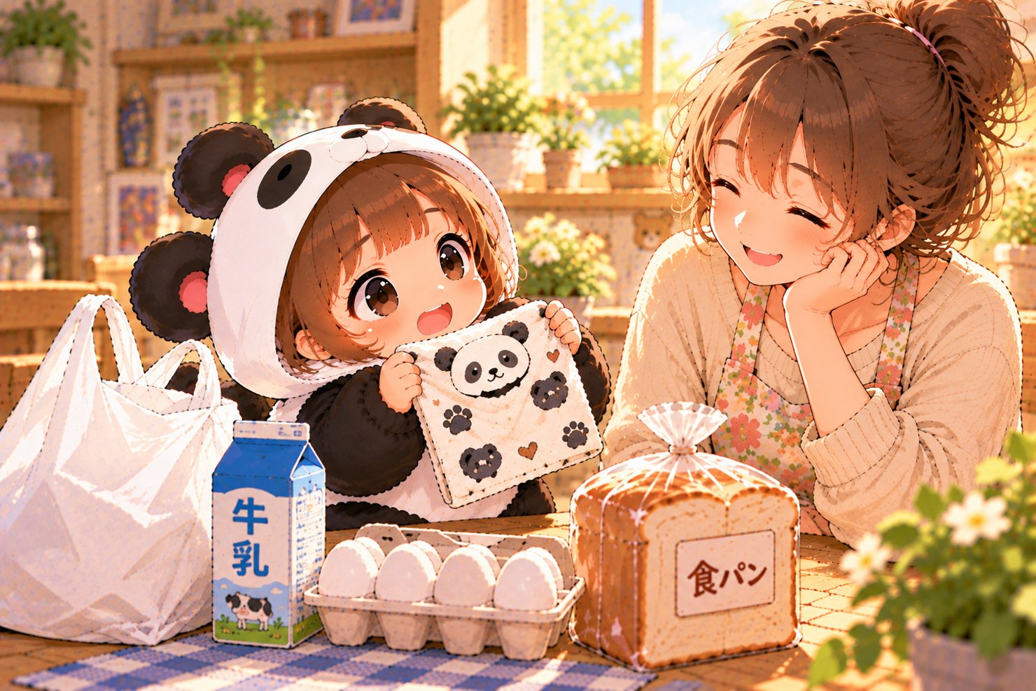 第16話「こんま、はじめてのおつかい？」のイラスト