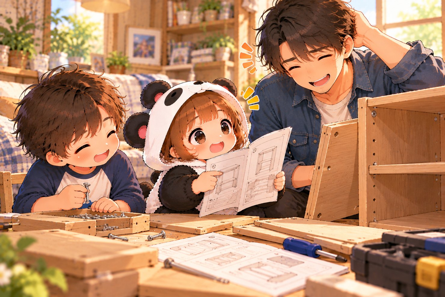 第18話「お父さんの小さな失敗」のイラスト